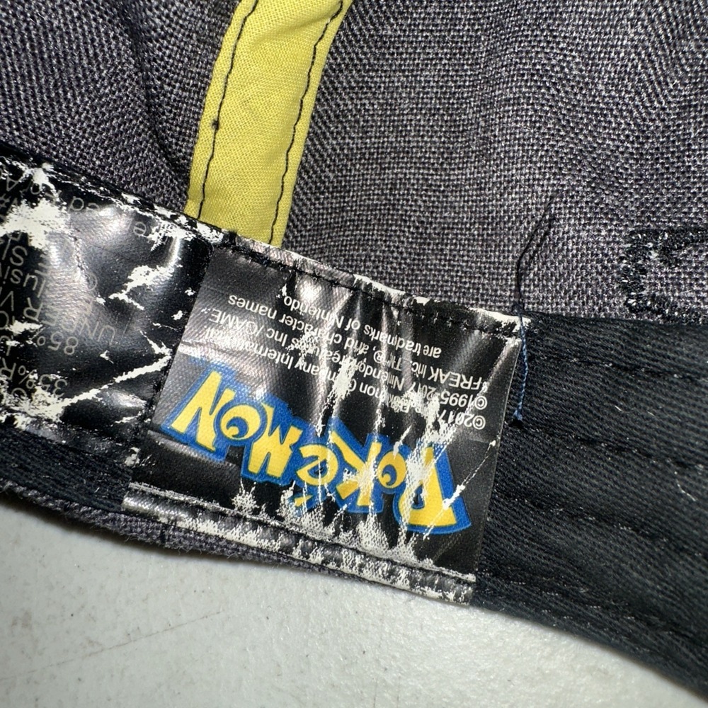 Nintendo Pokémon Pikachu Snapback Hat GAME FREAK 2017 - Picture 6 of 7